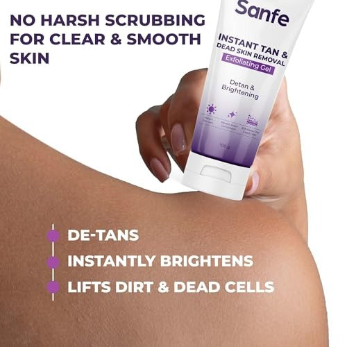 Sanfe Exfoliating Gel Bottle