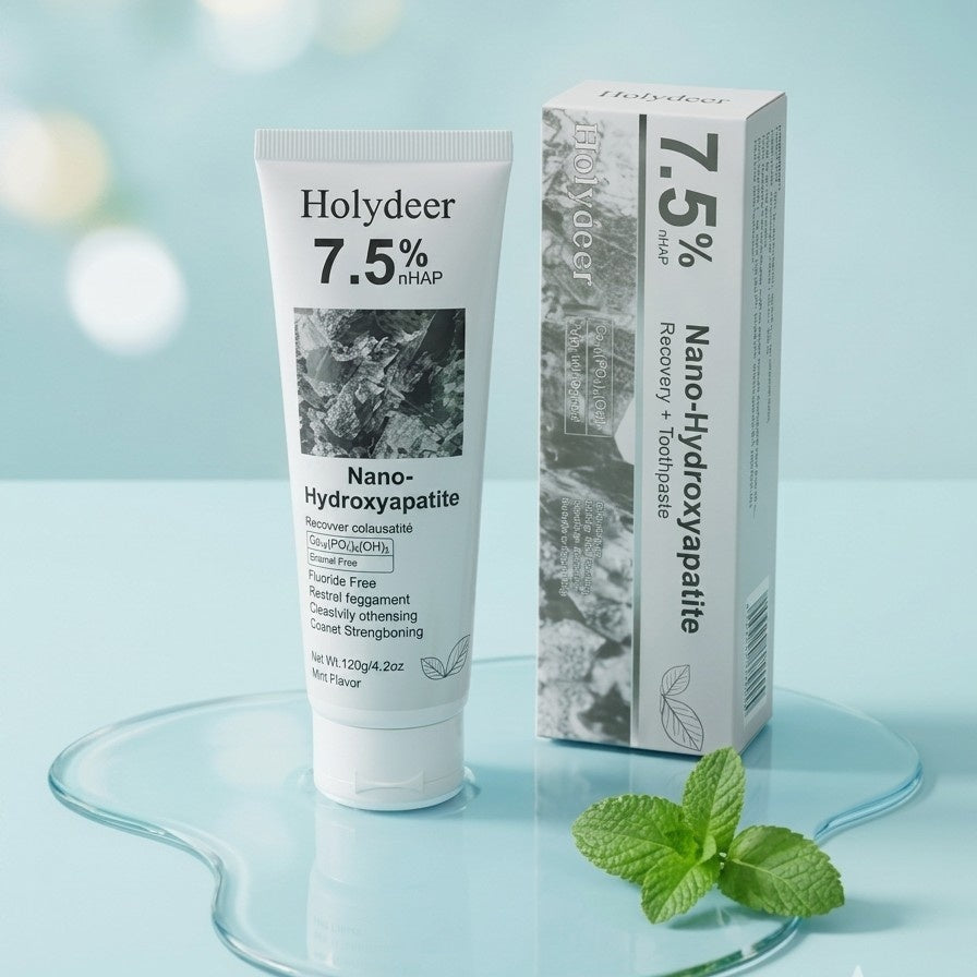 Holydeer Recovery Toothpaste | 7.5% Nano-Hydroxyapatite For Enamel Repair & Whitening 120g Rs 153