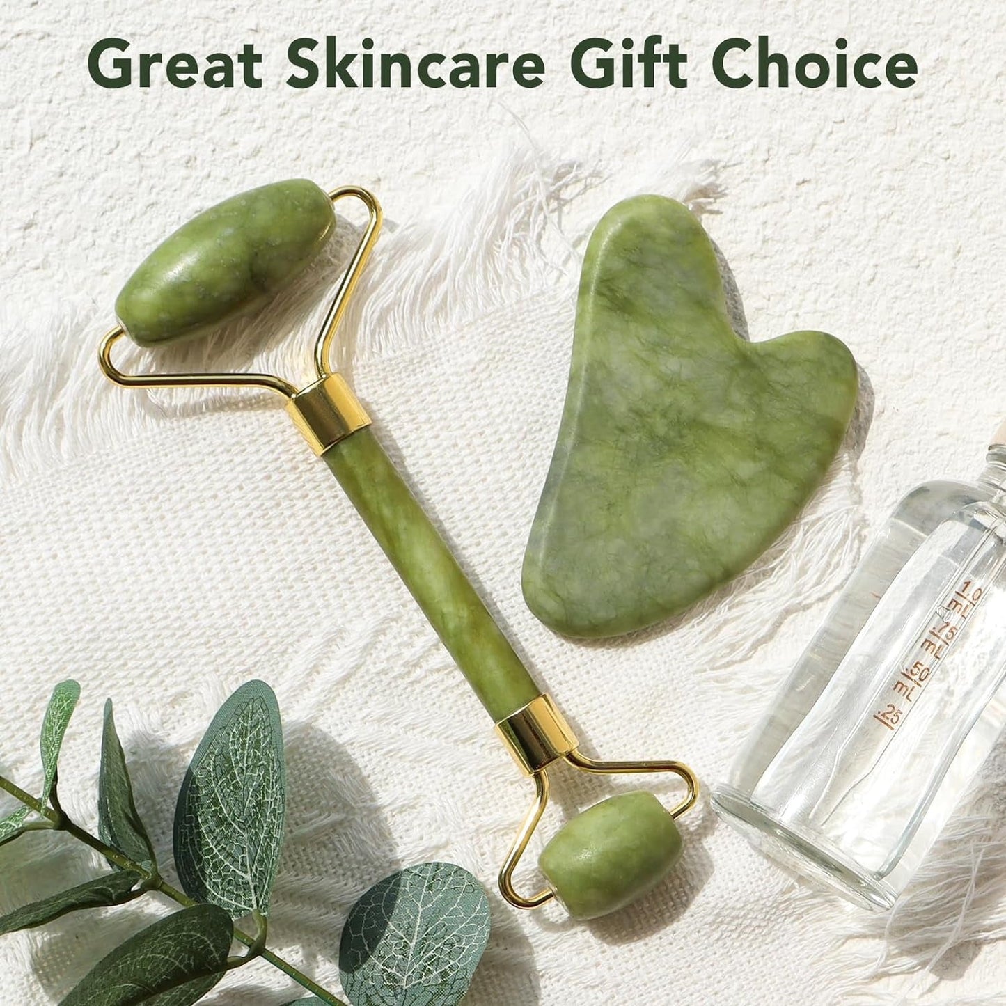 Jade Roller Facial Massager  | Natural Skincare |