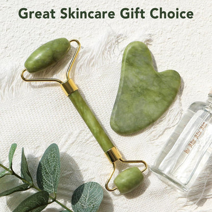 Jade Roller Facial Massager  | Natural Skincare |