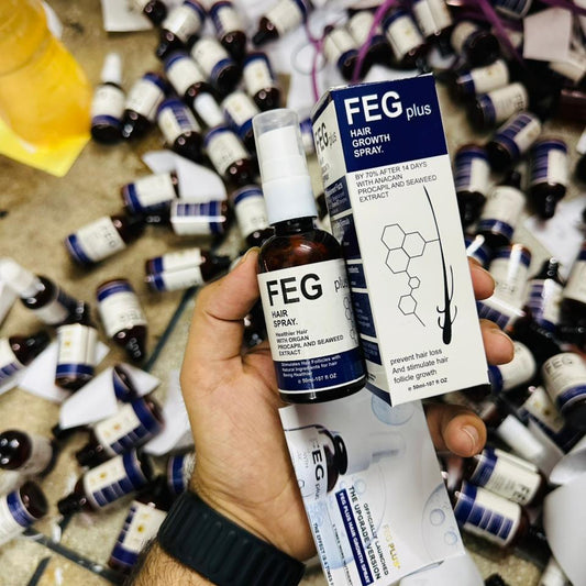 FEG Plus Hair Growth Spray Stimulate Follicles Reduce Hair Fall And Encourage