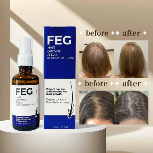 FEG Plus Hair Growth Spray Stimulate Follicles Reduce Hair Fall And Encourage