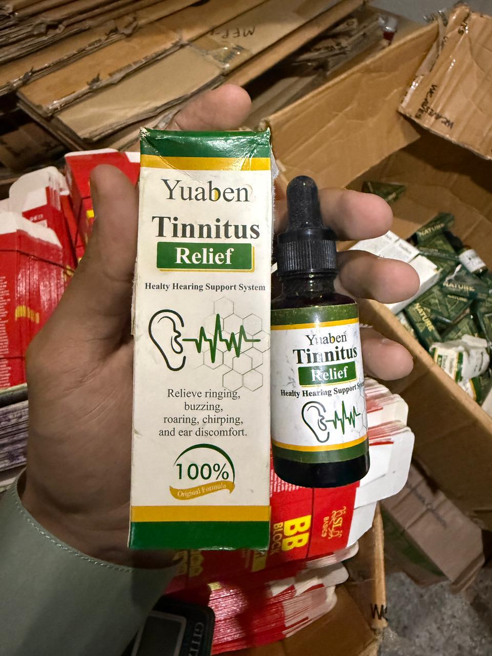 Yuaben Tinnitus Relief Drops Healthy