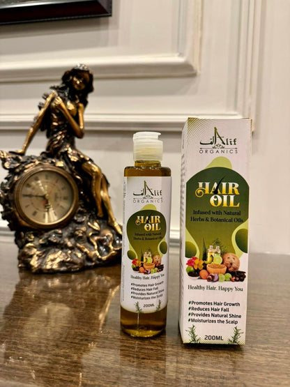 Alif Organics Natural Hair Oil