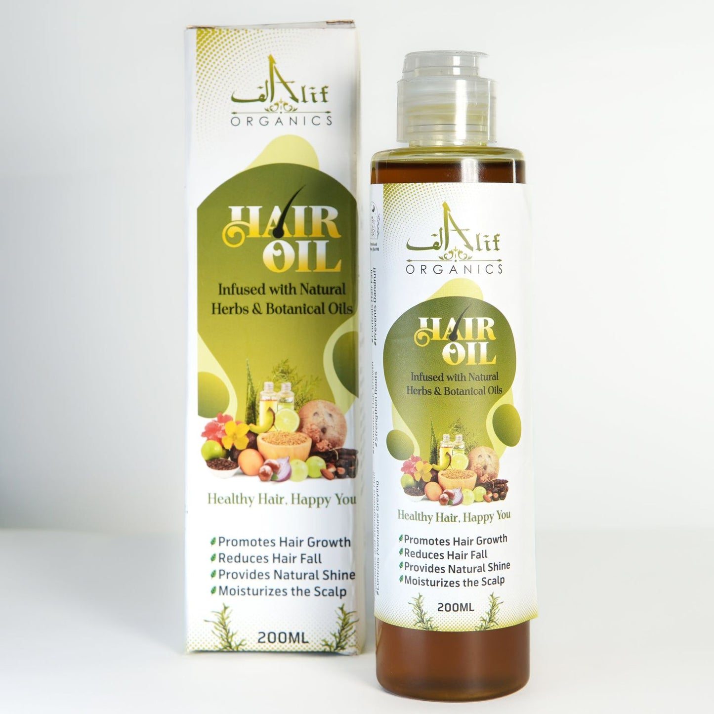 Alif Organics Natural Hair Oil