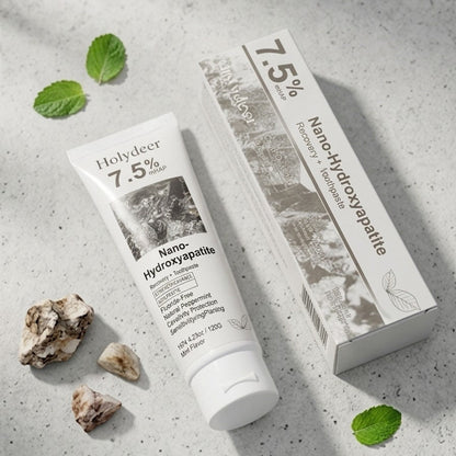 Holydeer Recovery Toothpaste  | 7.5% Nano-Hydroxyapatite For Enamel Repair & Whitening 120g Rs 153