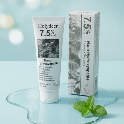 Holydeer Recovery Toothpaste  | 7.5% Nano-Hydroxyapatite For Enamel Repair & Whitening 120g Rs 153