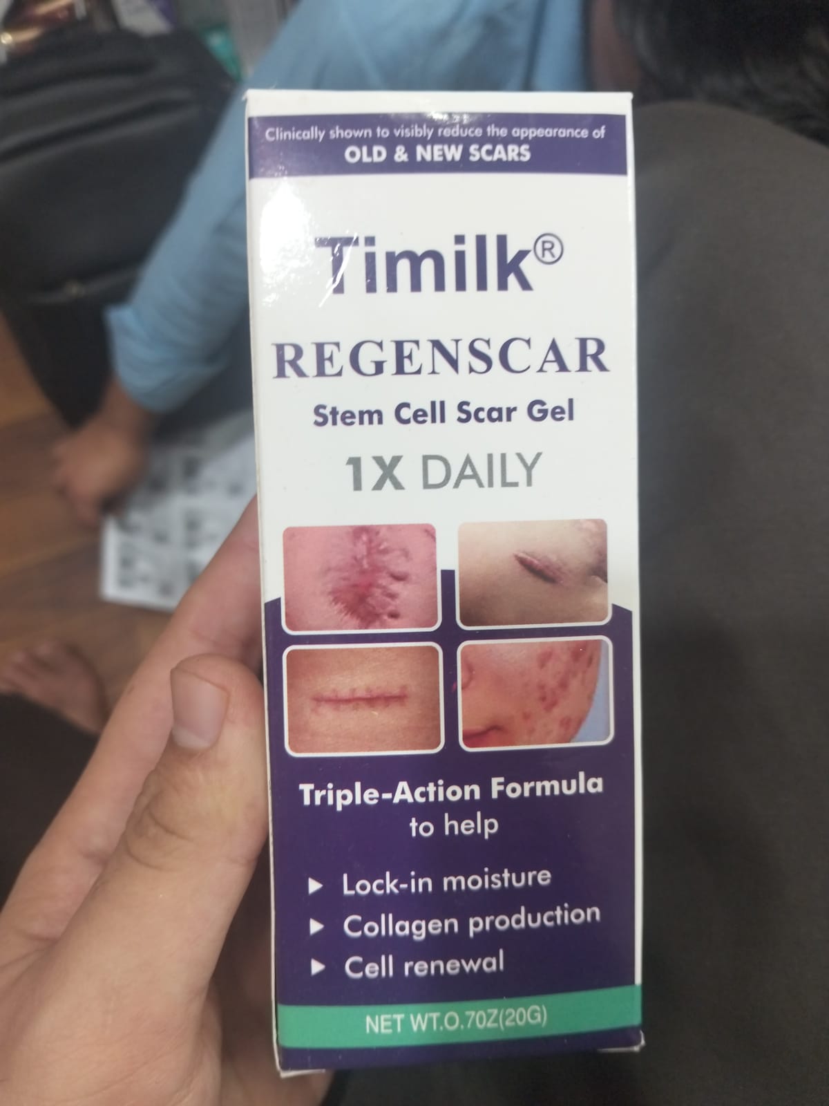 Timilk Regenscar Stem Cell Scar Gel 20g