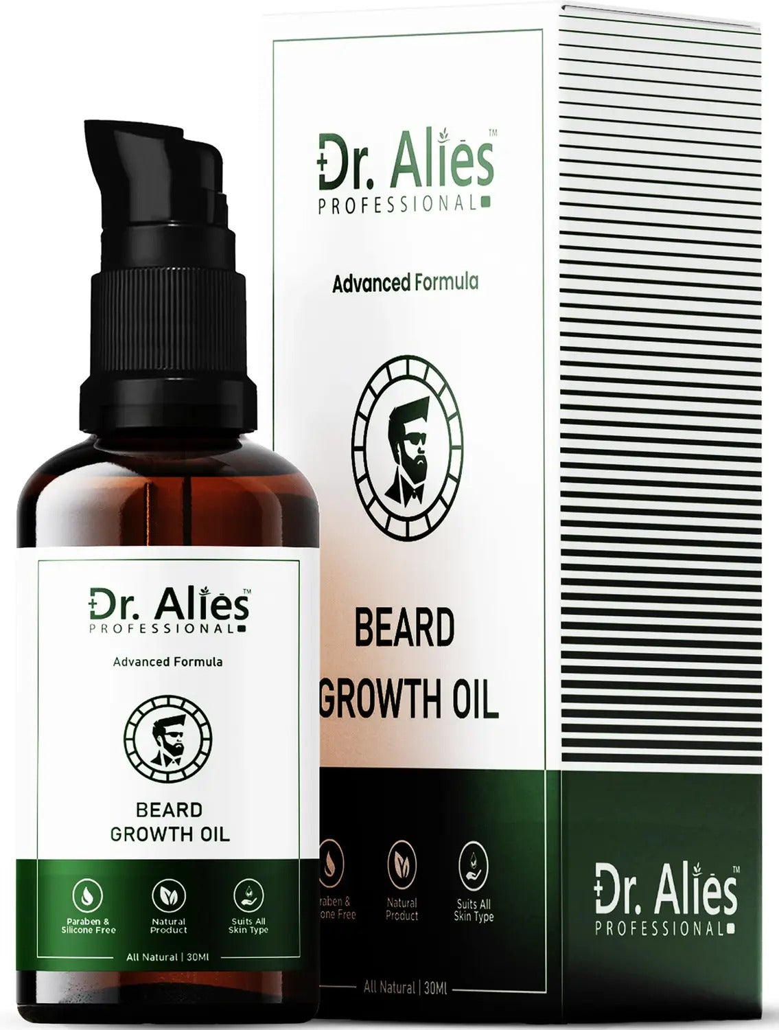 Dr Allan Beard Growth Oil for Thicker Stronger Beard