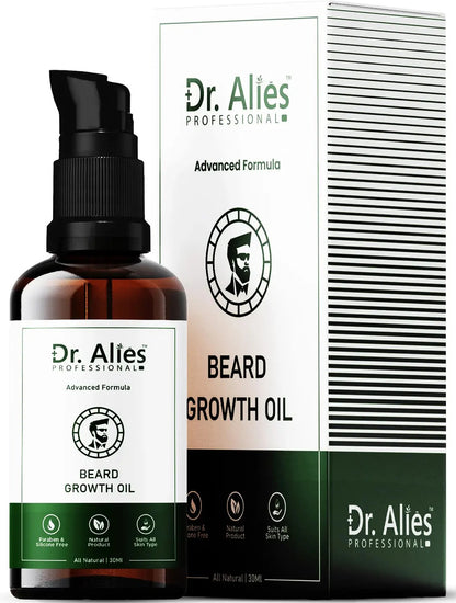 Dr Allan Beard Growth Oil for Thicker Stronger Beard