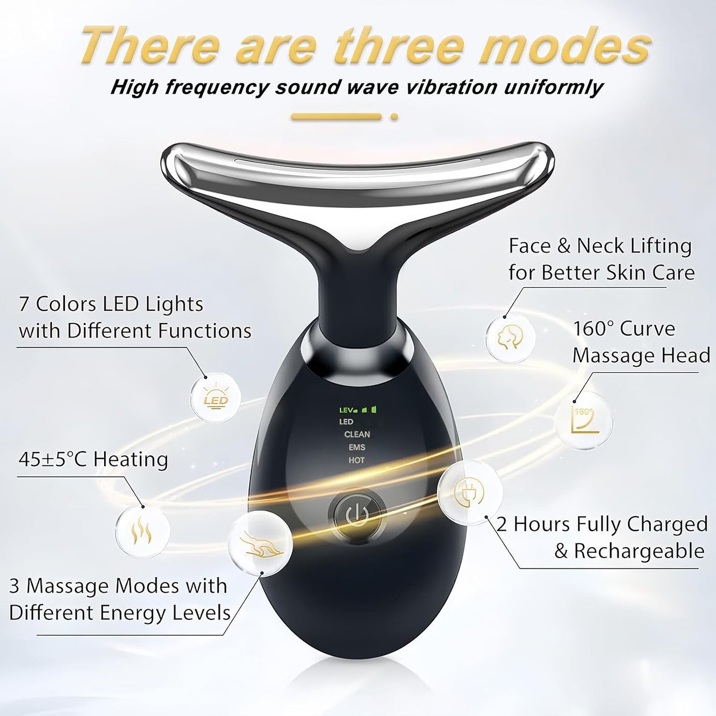 Massager for Face Lifting Facial Massagers EMS Neck Eye Massage