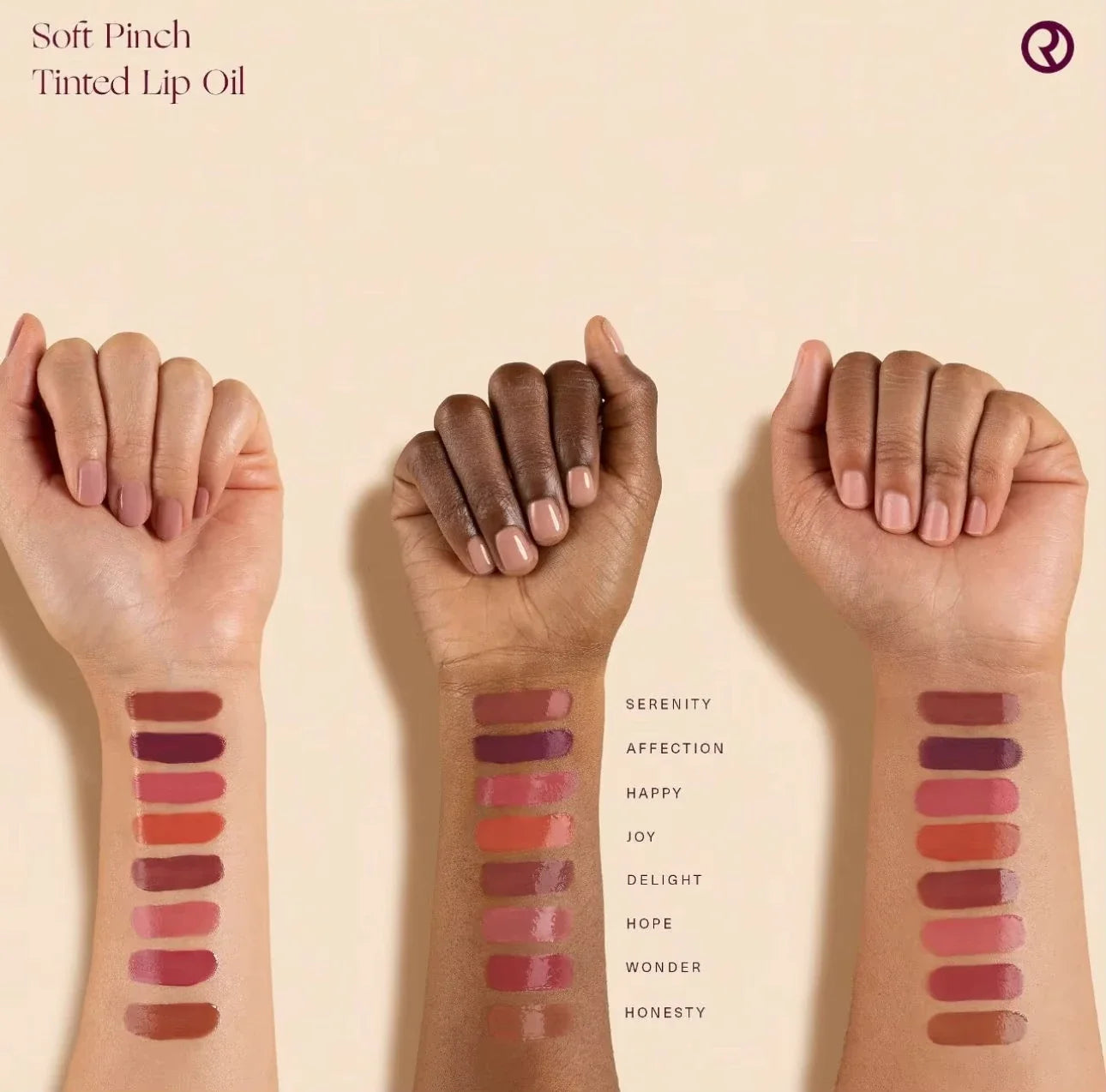 Tinted Lip & Cheek Oil Stain - Multi-Shade Liquid Blush Set