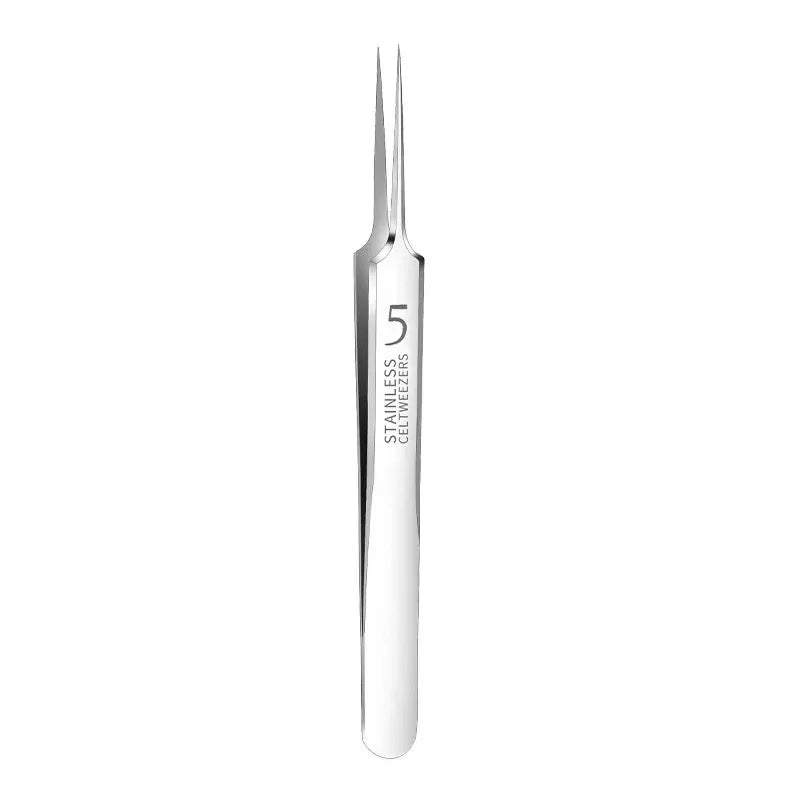 Extra Fine Acne & Blackhead Removal Tweezers - Stainless Steel