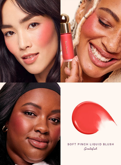 Tinted Lip & Cheek Oil Stain - Multi-Shade Liquid Blush Set