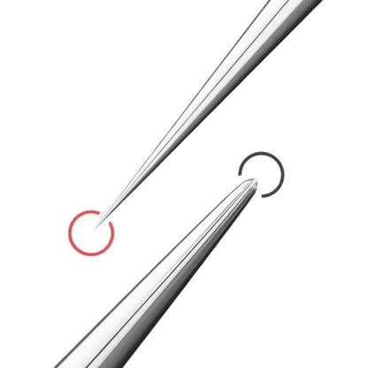 Extra Fine Acne & Blackhead Removal Tweezers - Stainless Steel
