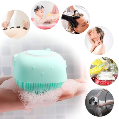 Silicone Back Scrubber and Bath Brush