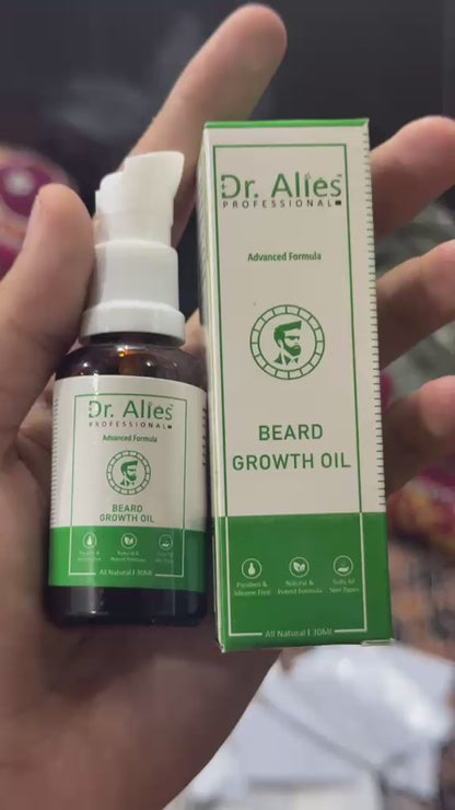 Dr Allan Beard Growth Oil for Thicker Stronger Beard
